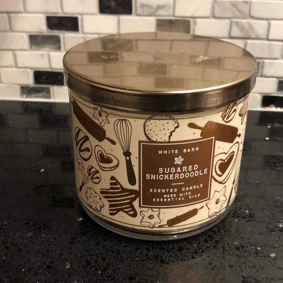 Bath & Body Works Other - Sugared snickerdoodle 3 wick candle bath&bodyworks